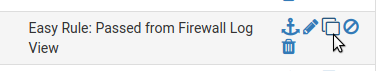 pfsense copy rule button